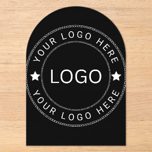 Custom Logo Acrylic Invitations