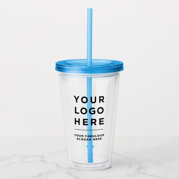 Clear Acrylic Insulated Tumbler 16 Oz Cup Mockup Stock Photography on White  Tabletop, Graphic Design Mock up Photo, JPG Digital Download 