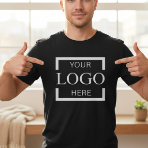 Custom Logo   Add Your Own Business Brand  T-Shirt