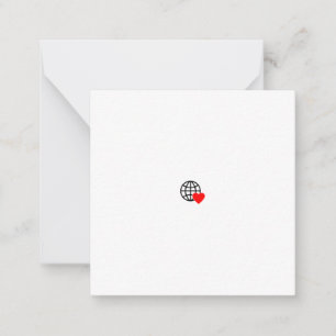 Custom Logo & Aesthetic Note Cards Flat & Emboss