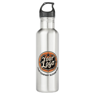 Custom Logo and Text Business 710 Ml Water Bottle
