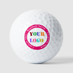 Custom Logo and Text Personalised Golf Balls Stamp