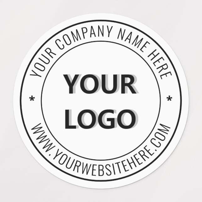 Custom Logo and Text - Promotional Business  (Design 1)