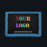Custom Logo and Text Promotional Business Wallet<br><div class="desc">Custom Colours and Fonts - Personalised Wallets with Your Company Logo and Text Promotional Business Wallet Gift - Add Your Logo / Image or QR Code - Photo / and Website - Name - Custom Text / More - Resize and move elements with Customisation tool. Choose / add your favourite...</div>