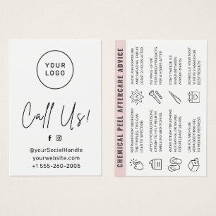 Custom Logo Any Colour Chemical Peel Aftercare Car