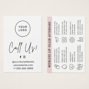 Custom Logo Any Colour Needles Lip Filler Aftercar