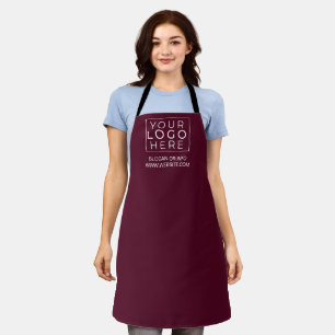 Custom Logo Apron Add Your Logo Design Photo Text