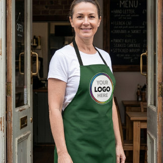 Custom Logo Apron - Branded Hospitality Workwear
