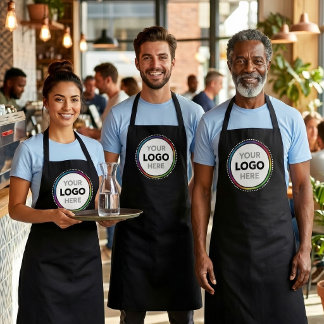 Custom Logo Apron - Branded Hospitality Workwear