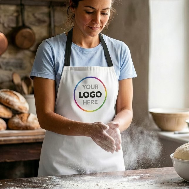 Custom Logo Apron - Branded Hospitality Workwear (Creator Uploaded)
