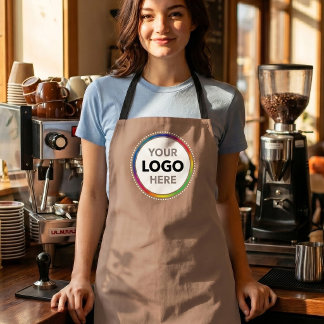 Custom Logo Apron - Branded Hospitality Workwear