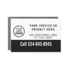 Custom logo black and white business service 