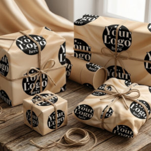 Custom Logo Branded Business Company Packaging Tissue Paper