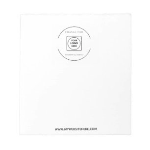 Custom Logo Business Branding Notepad