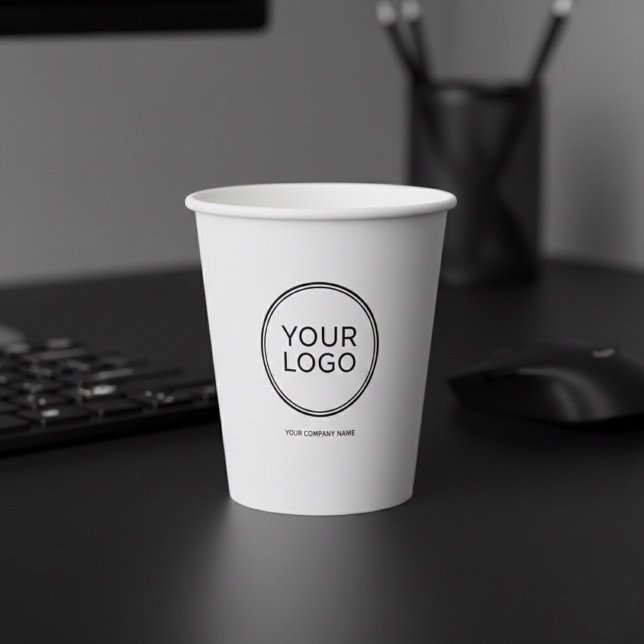 Custom Logo  | Business Branding Paper Cups (Creator Uploaded)