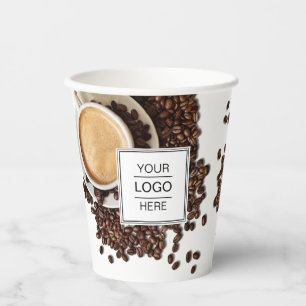 Custom Logo Business Coffee Shop Paper cups