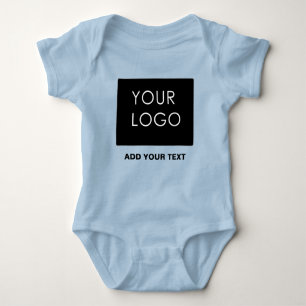 Custom Logo Business Company  Baby Bodysuit