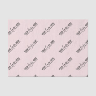 Custom Logo Business Company Packaging Blush Pink Tissue Paper