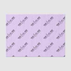 Custom Logo Business Company Packaging Purple Tissue Paper