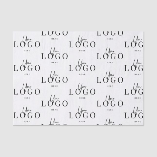 Custom Logo Business Company Packaging Tissue Pape Tissue Paper (Front)