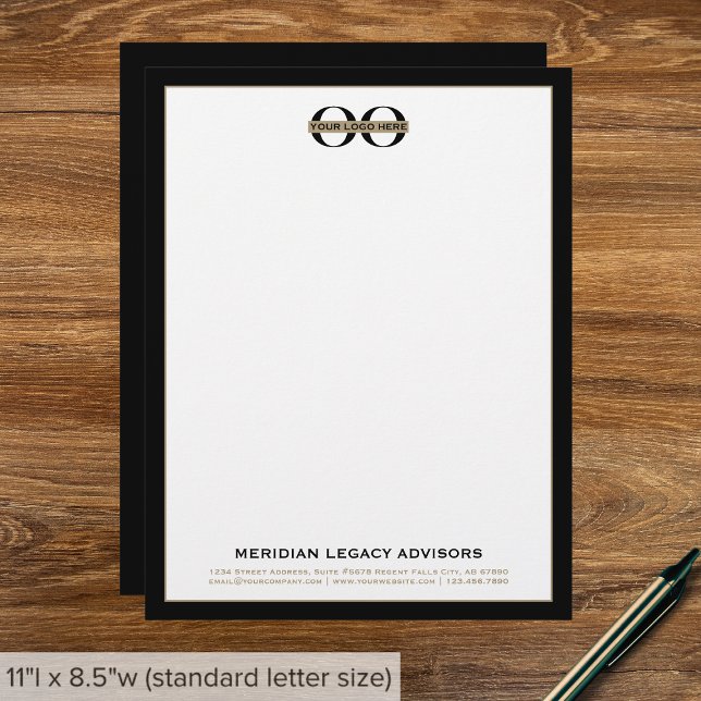 Custom Logo Business Custom Letterhead (Creator Uploaded)