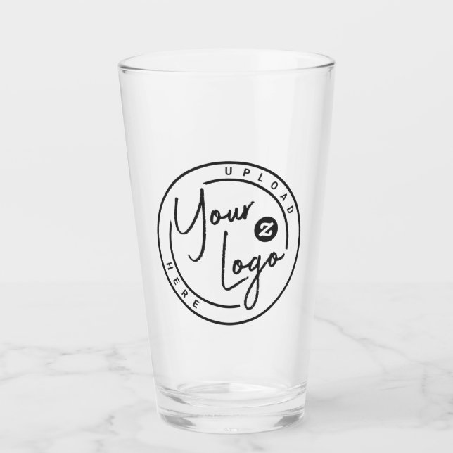 Custom Logo Business Glass (Front)