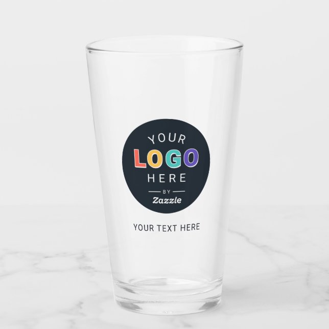 Custom Logo Business  Glass (Front)