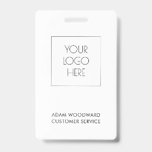 Custom Logo Business ID Staff Employee Badge