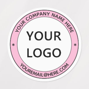 Custom Logo Business Name Personalised Labels