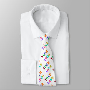 Custom Logo Business Neck Tie - Your Colours