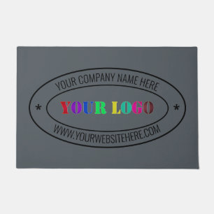 Custom Logo Business Office Personalised Doormat