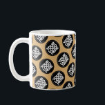Custom logo business pattern employee coffee mug<br><div class="desc">Easily personalise this simple camel beige Custom business pattern employee Coffee Mug adding your company logo, photo or any image. Upload a custom background image or choose any background solid colour. Create your own standard branded mugs with your corporate custom logo. A basic, professional custom logo mug template perfect to...</div>