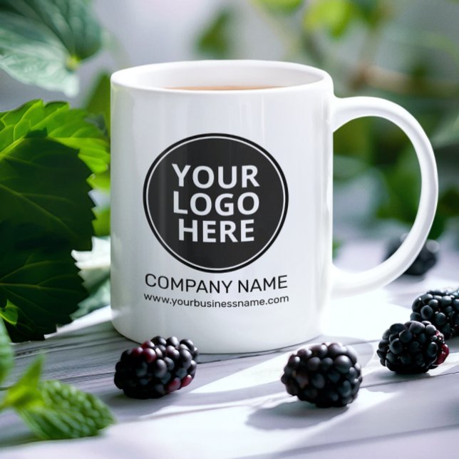 Custom Logo Business Personalised Corporate Brand  Coffee Mug (Creator Uploaded)