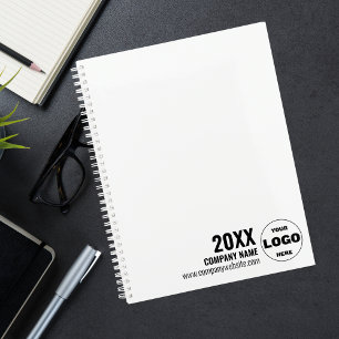Custom Logo Business Planner 2027 – Black & White