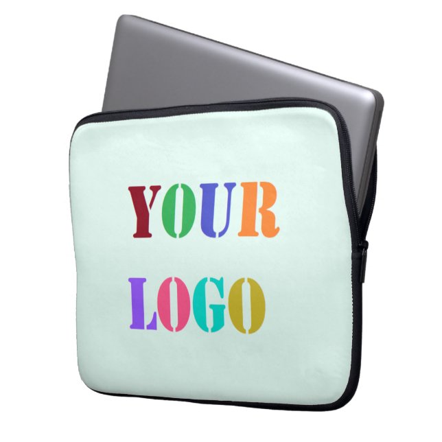 Custom Logo Business Promotional Laptop Sleeve (Front Left)