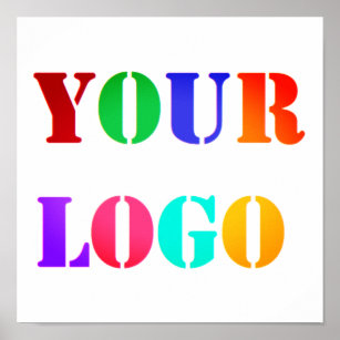 Custom Logo Business Promotional Personalised Poster