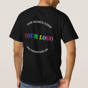 Custom Logo Business Promotional Personalised T-Shirt
