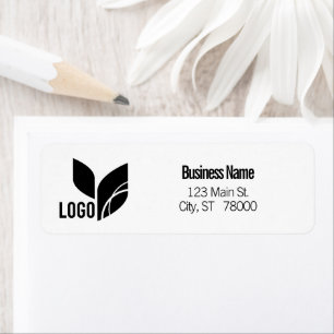 Custom Logo Business Return Address