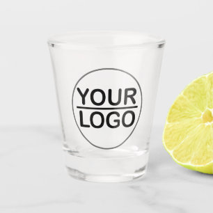 Custom logo business shot glass
