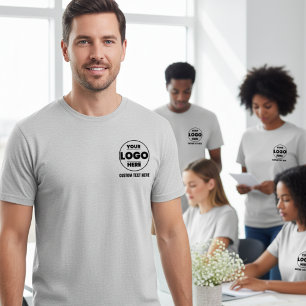 Custom Logo Business T-Shirt   Simple Branded Tee