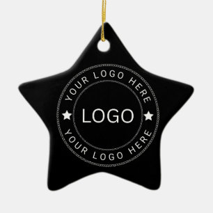Custom Logo Ceramic Tree Decoration