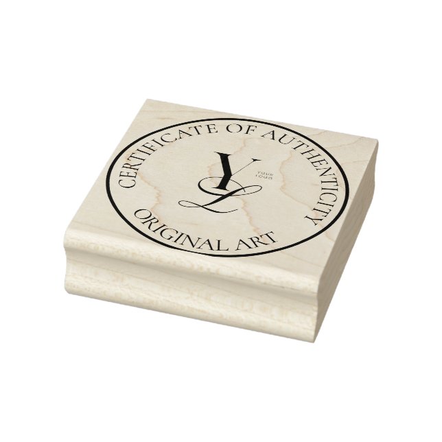 Custom Logo Certificate of Authenticity Stamp (Stamp)