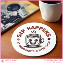 Custom Logo Coffee Shop Cafe Professional
