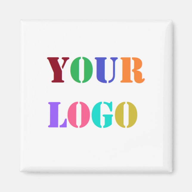 Custom Logo Company Business Promotional Magnet (Front)