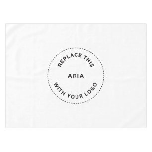 Custom Logo Company Business Restaurant Promo Tablecloth