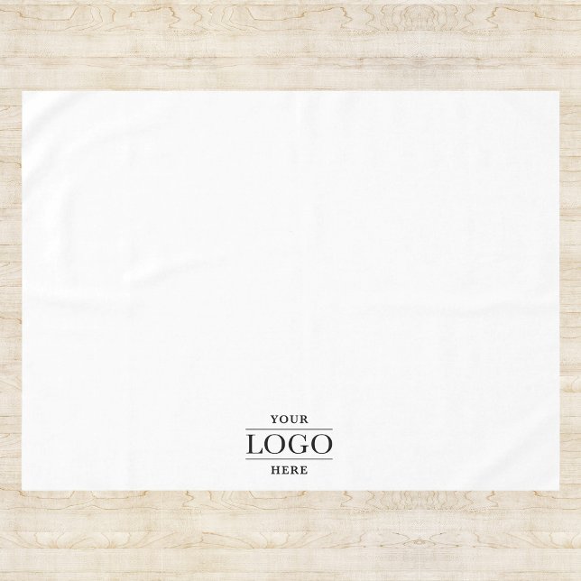 Custom Logo Company Business Restaurant Promo Tablecloth (Creator Uploaded)