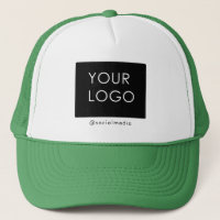 Custom Logo Company Business Social Media Green