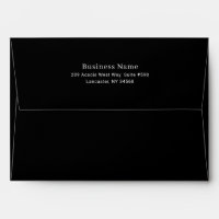 Custom Logo Company Name Black Luxury Minimalist