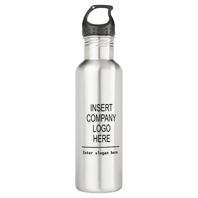 Custom logo company promotional marketing 710 ml water bottle (Front)