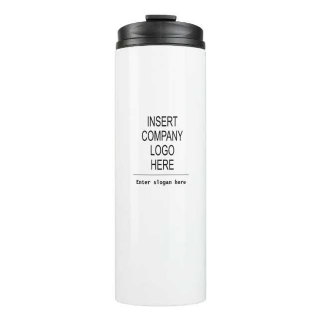 Custom logo company promotional marketing thermal tumbler (Front)
